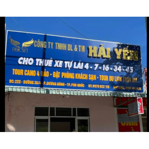 CTY TNHH MTV Du Lịch & Dịch Vụ HẢI YẾN